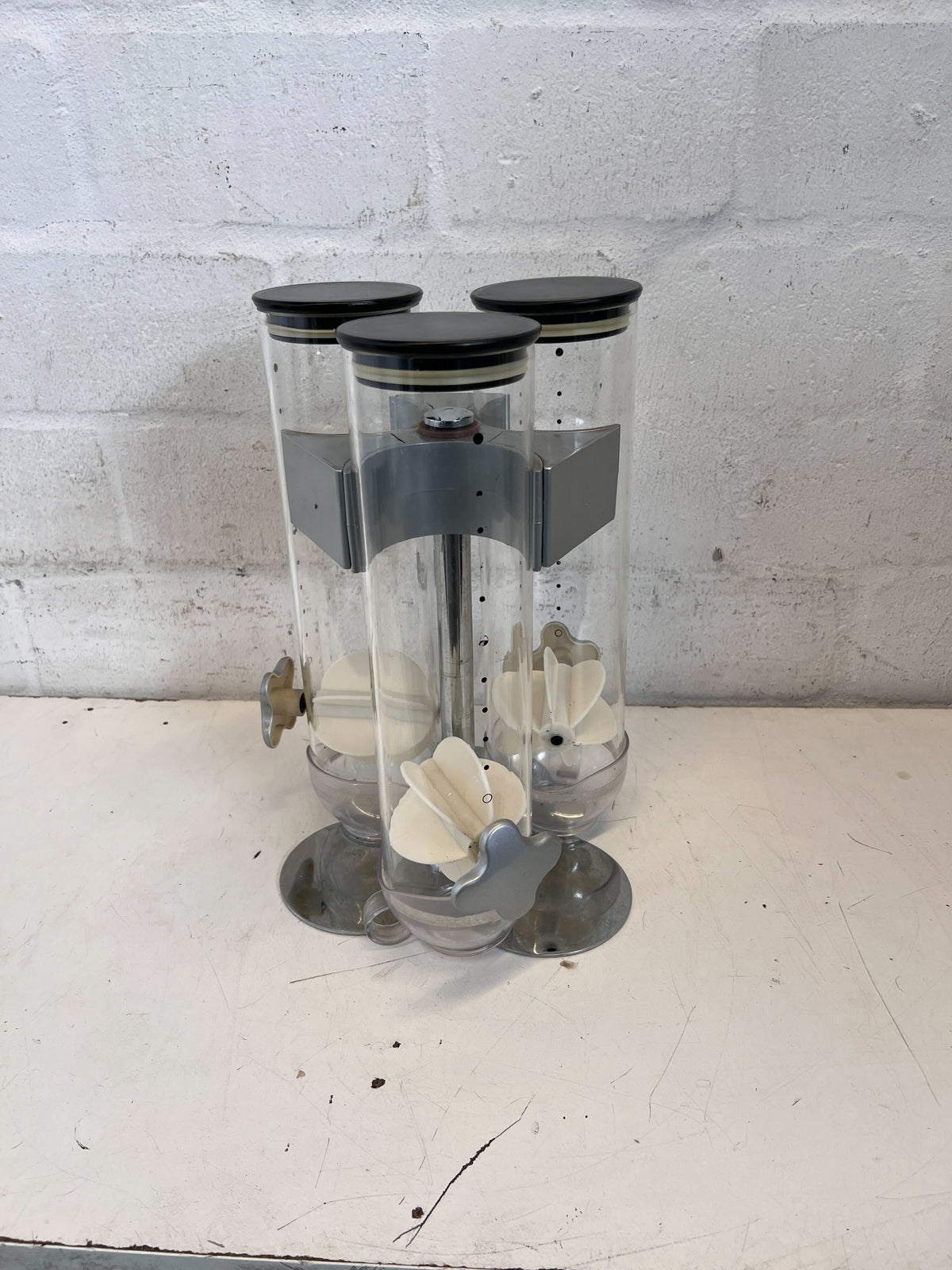 Modern Triple Cereal & Dry Food Dispenser