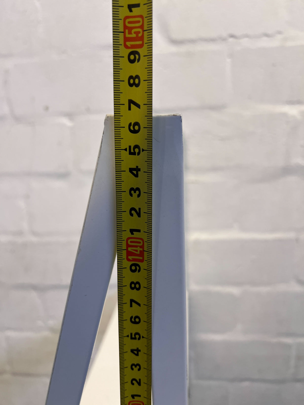 Modern White 4-Tier Ladder Shelf