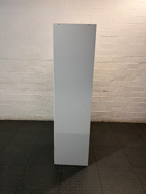 Modern White Three-Door Wardrobe