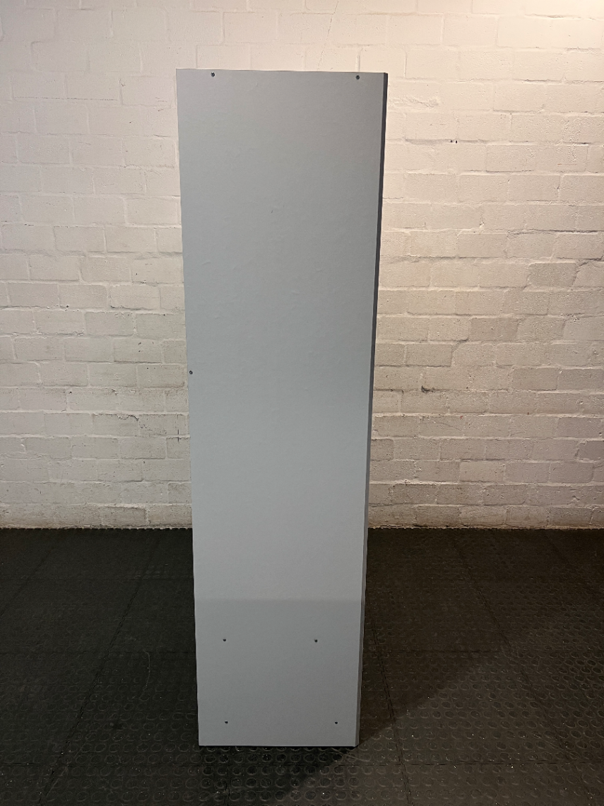 Modern White Three-Door Wardrobe