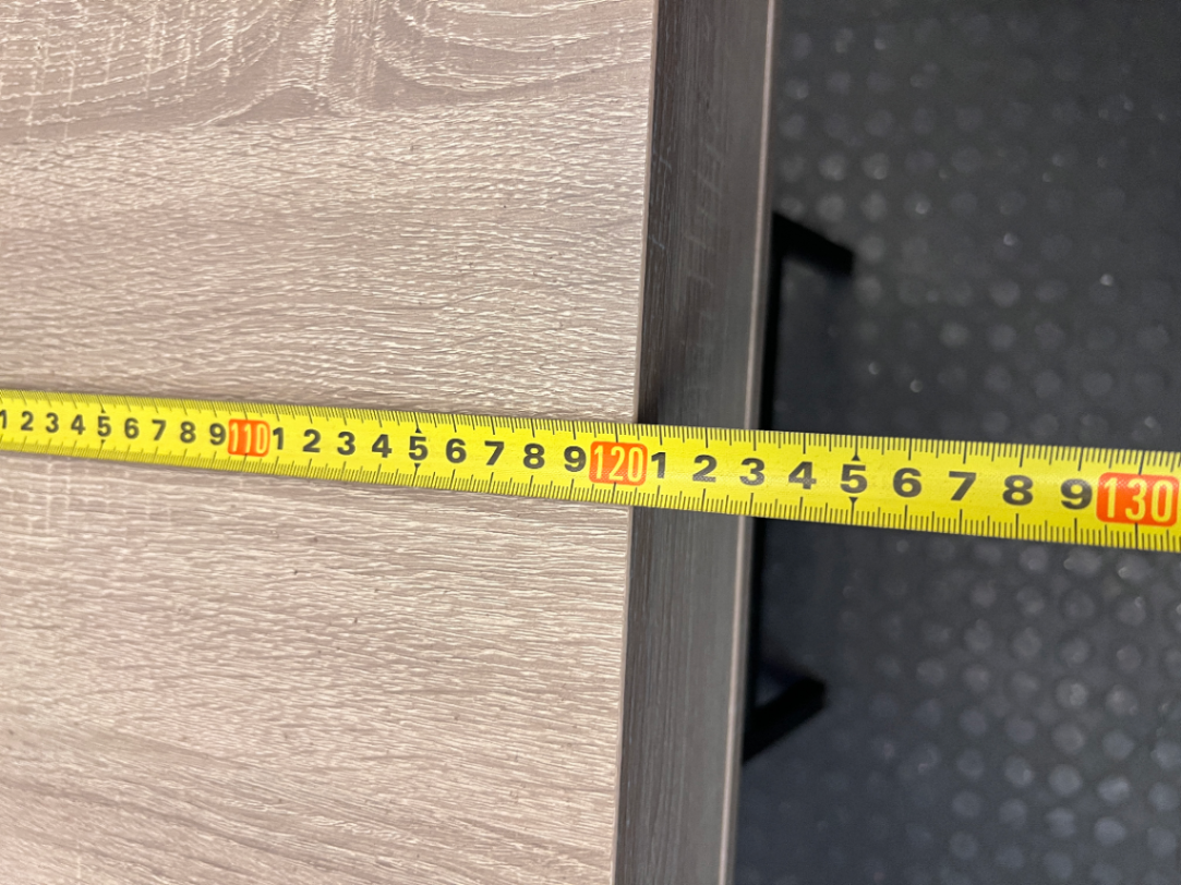 Modern Wood and Metal Office Desk with Storage Cubbies - 2ndhandwarehouse.com