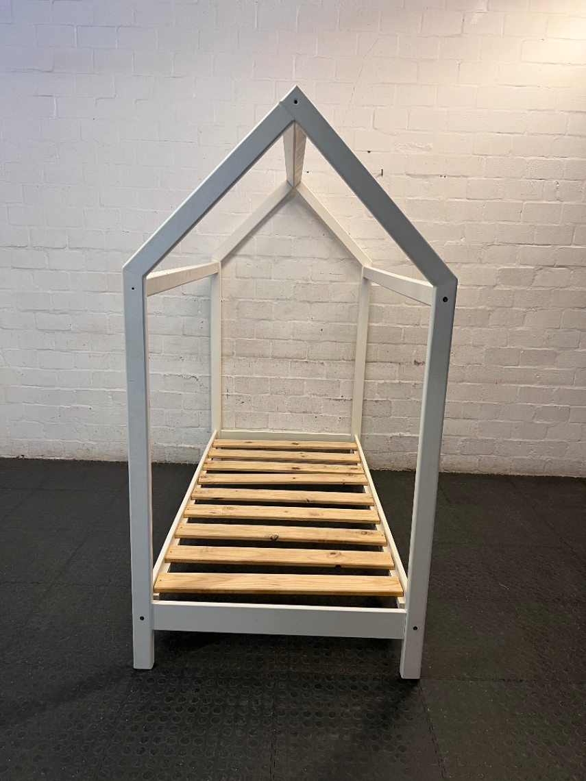 Mr Price Home White House Single Bed Frame — Fair Condition