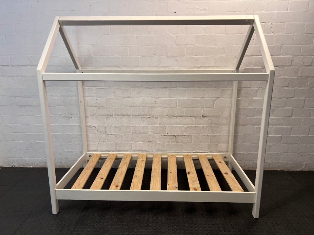 Mr Price Home White House Single Bed Frame — Fair Condition