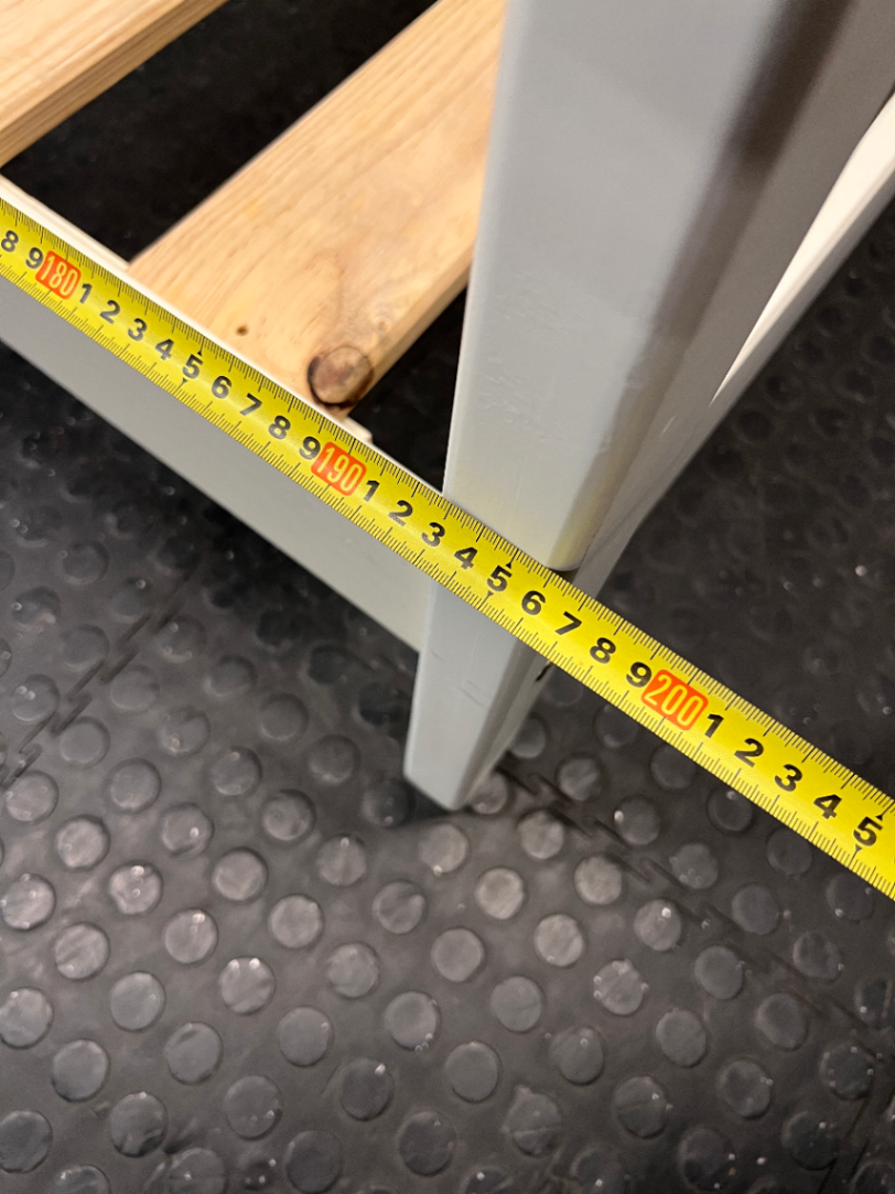 Mr Price Home White House Single Bed Frame — Fair Condition