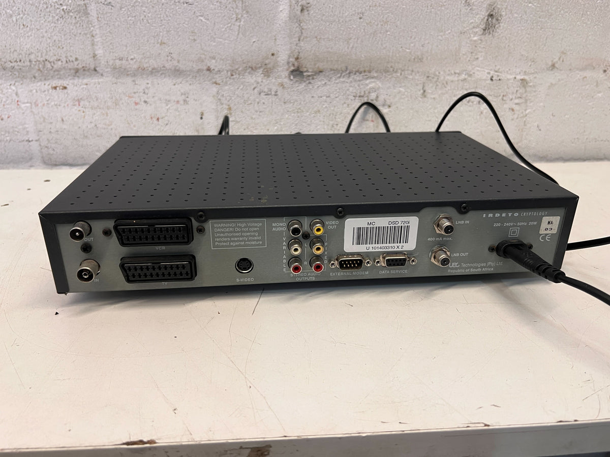 MultiChoice Digital Satellite Decoder – Modern Black Entertainment Hub - 2ndhandwarehouse.com