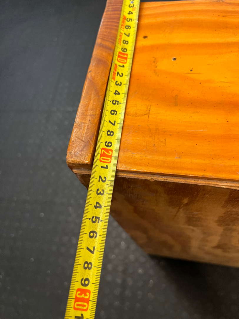Natural Wood 3-Tier Bookshelf - Heavy Surface Wear & Marks - 2ndhandwarehouse.com