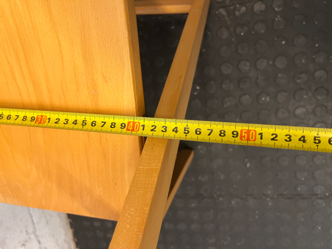 Natural Wood Folding Chair - Excellent Condition - 2ndhandwarehouse.com