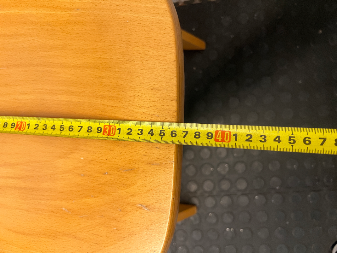 Natural Wood Folding Chair - Excellent Condition - 2ndhandwarehouse.com