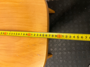 Natural Wood Folding Chair - Excellent Condition - 2ndhandwarehouse.com