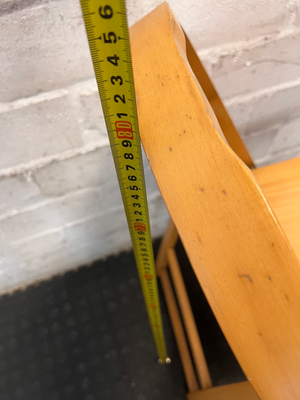 Natural Wood Folding Chair - Excellent Condition - 2ndhandwarehouse.com