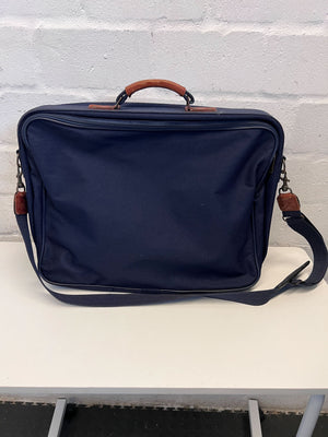 Navy Blue Meridian Laptop Bag with Minor Wear for Professionals