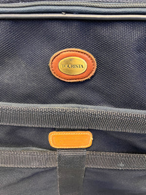 Navy Blue Meridian Laptop Bag with Minor Wear for Professionals