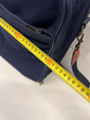 Navy Blue Meridian Laptop Bag with Minor Wear for Professionals