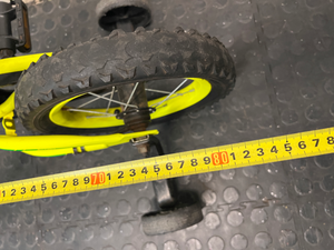 Neon Yellow Surge Kids Bicycle with Training Wheel — Very Good Condition