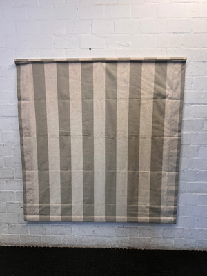 Neutral Striped Roman Blind Window Covering - 2ndhandwarehouse.com