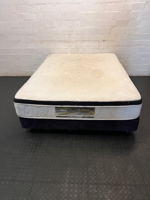 Orthopaedic Supreme Double Bed & Base - Marks on Mattress - 2ndhandwarehouse.com