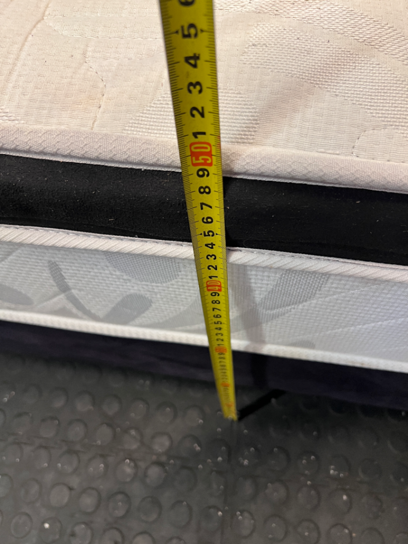 Orthopaedic Supreme Double Bed & Base - Marks on Mattress - 2ndhandwarehouse.com