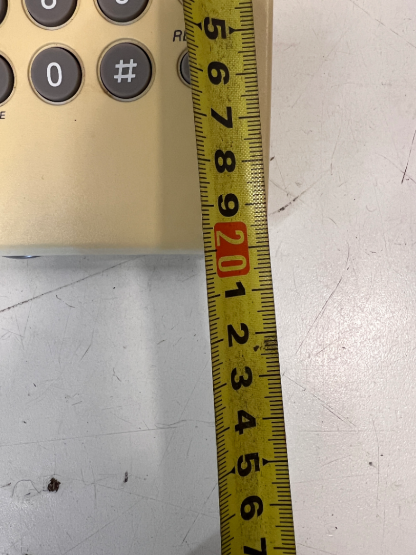 Panasonic KX-TS500SA Desk Phone - Discoloured Handset, Sold As-Is - 2ndhandwarehouse.com
