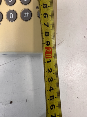 Panasonic KX-TS500SA Desk Phone - Discoloured Handset, Sold As-Is - 2ndhandwarehouse.com