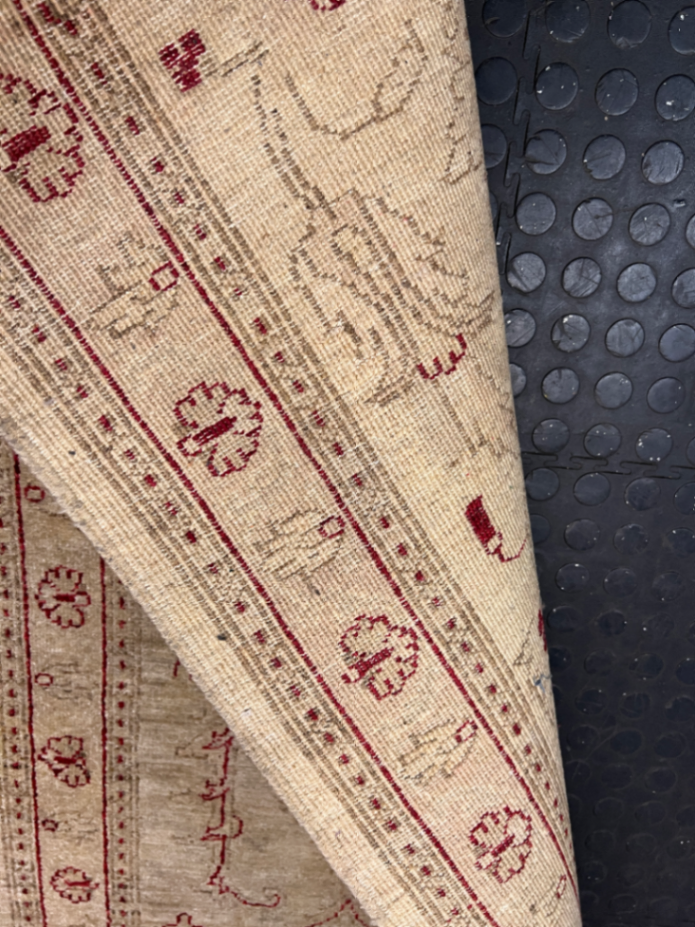Persian-Style Ornamental Hallway Runner Carpet — Very Good Condition