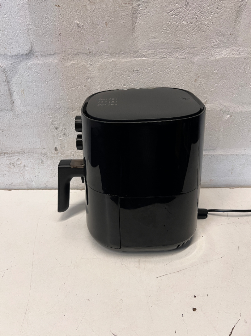 Philips Black Analog Air Fryer with Removable Basket - 2ndhandwarehouse.com