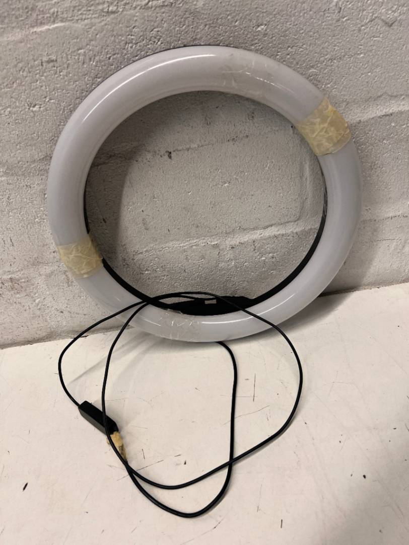 Photography Ring Light - Fair Condition with Tape Detail - 2ndhandwarehouse.com