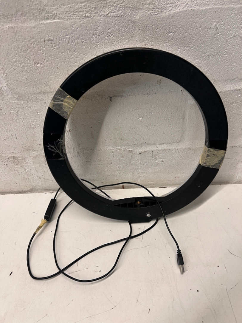 Photography Ring Light - Fair Condition with Tape Detail - 2ndhandwarehouse.com