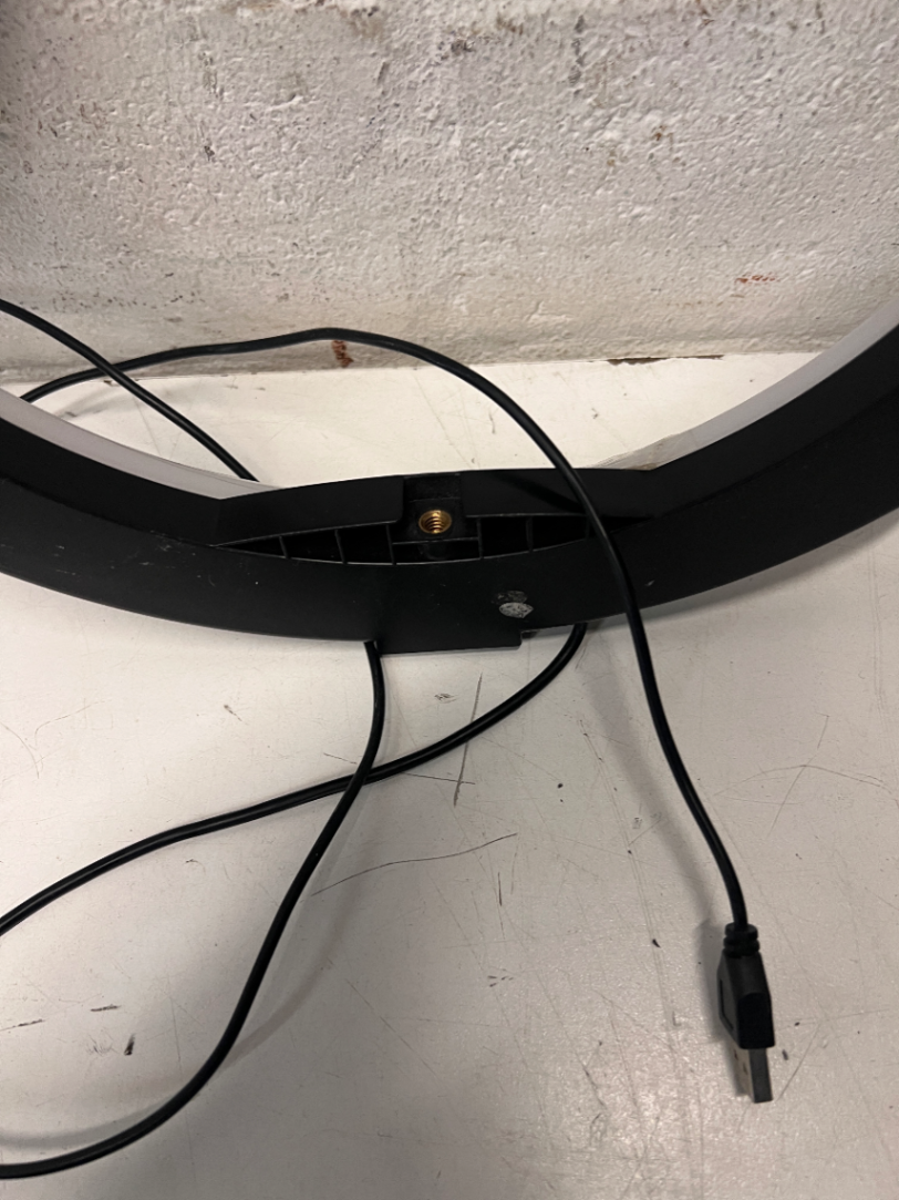 Photography Ring Light - Fair Condition with Tape Detail - 2ndhandwarehouse.com