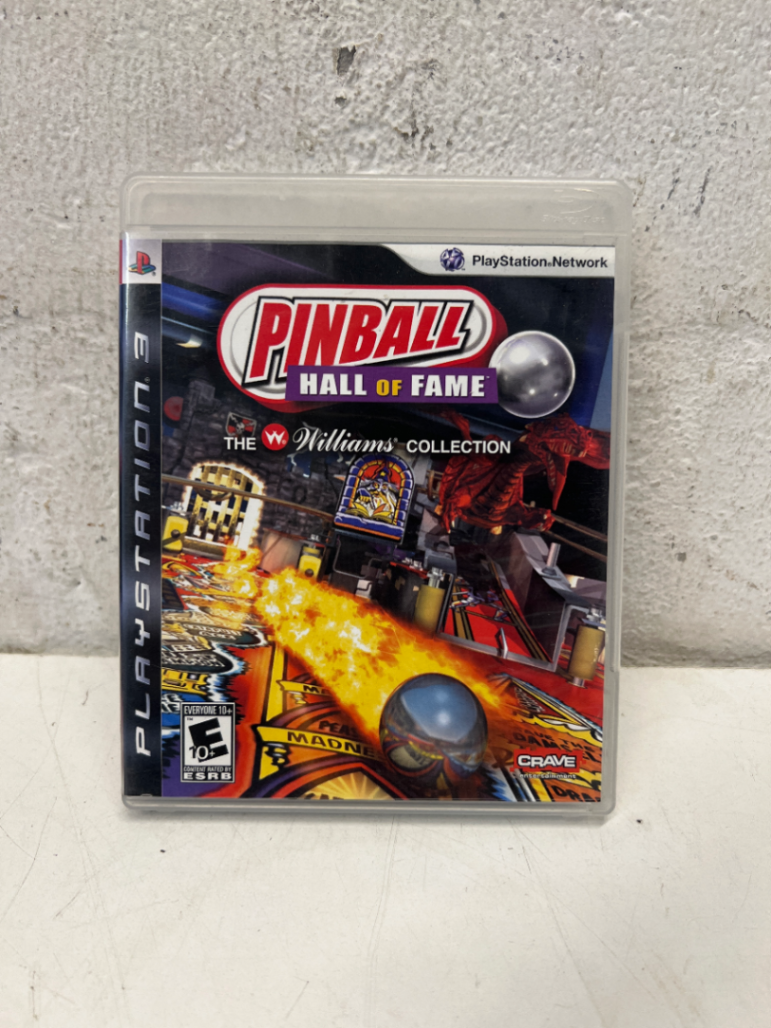 Pinball Hall of Fame: The Williams Collection (PS3) - Good Condition - 2ndhandwarehouse.com