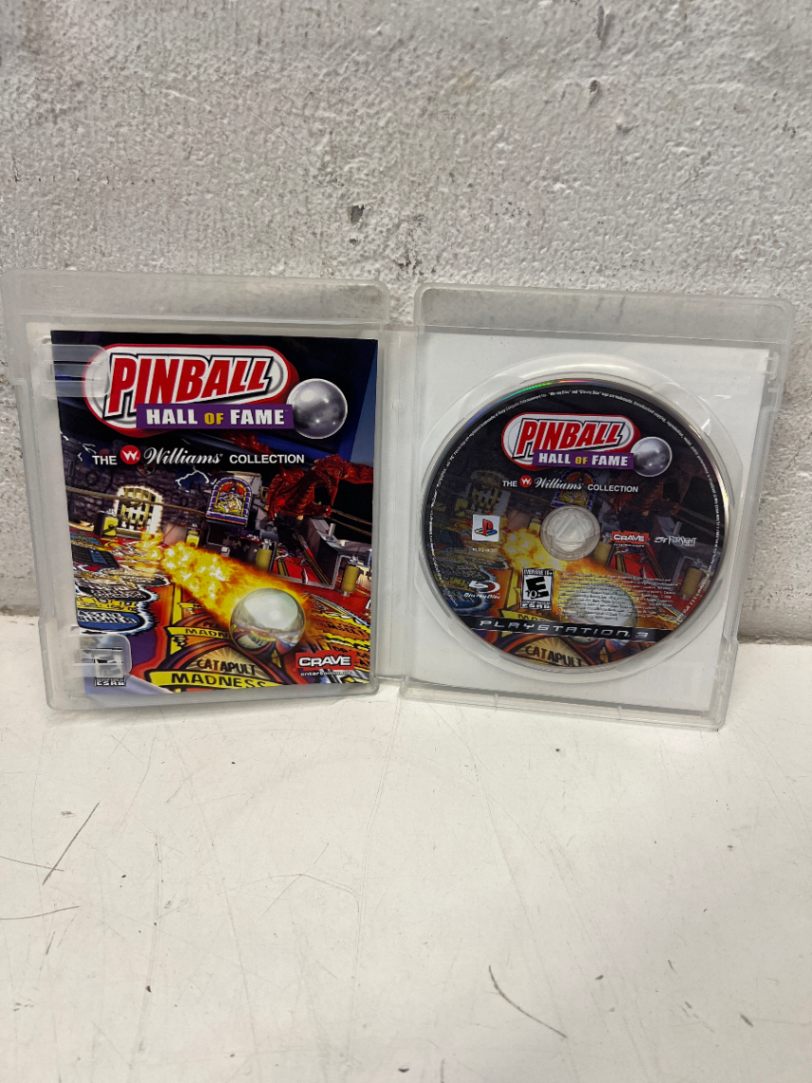 Pinball Hall of Fame: The Williams Collection (PS3) - Good Condition - 2ndhandwarehouse.com