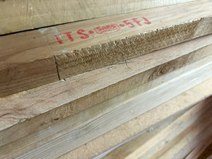 Pine Beams – 6 m & 2 m Lengths | Sold per Metre (approx. 70 × 50 mm).