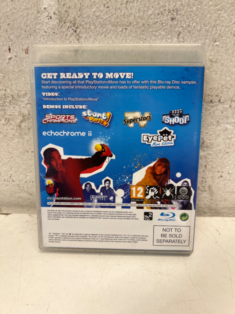 PlayStation Move Starter Disc for PS3 - Good Condition - 2ndhandwarehouse.com