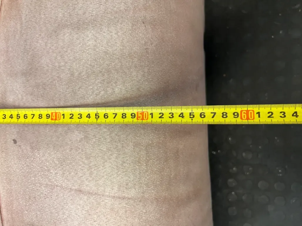 Plush Dusty Rose Fabric Recliner - Light Fading - 2ndhandwarehouse.com