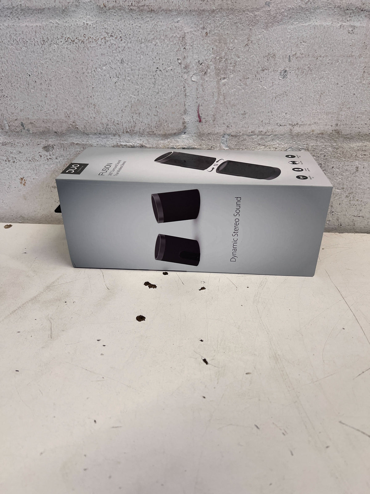 Portable Bluetooth Speaker - Black Fabric Finish, Minor Scratches