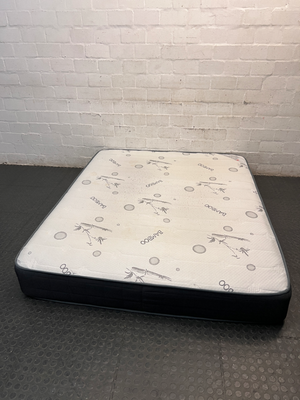 Postureform King Size Bamboo Pattern Mattress — Good Working Order