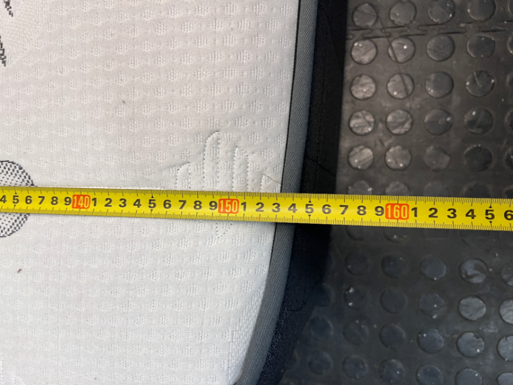 Postureform King Size Bamboo Pattern Mattress — Good Working Order