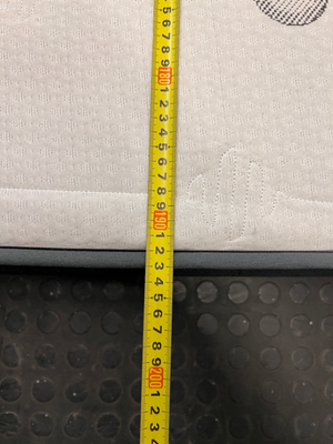 Postureform King Size Bamboo Pattern Mattress — Good Working Order