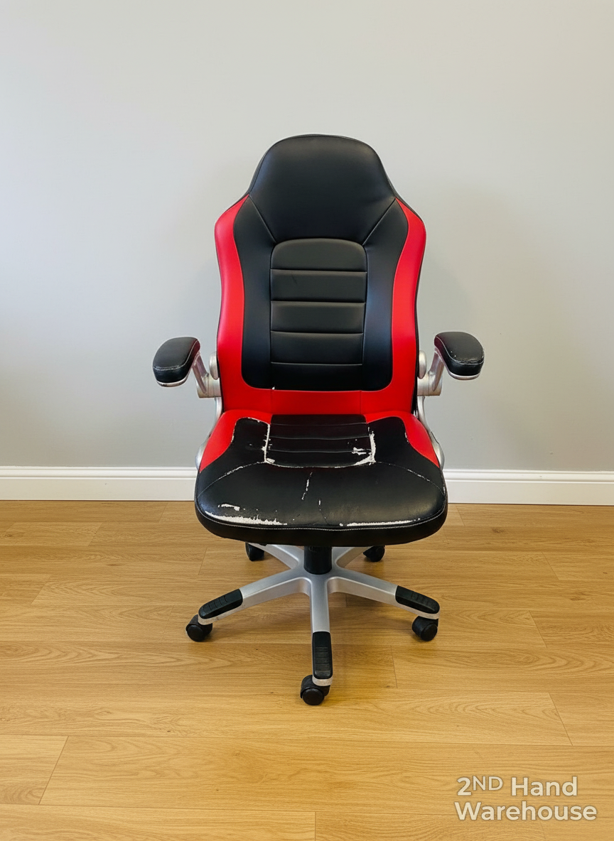Pre-Loved Red & Black Gaming Chair