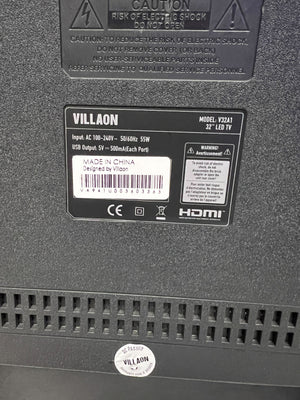 VILLAON 32inch TV - Ready for Entertainment