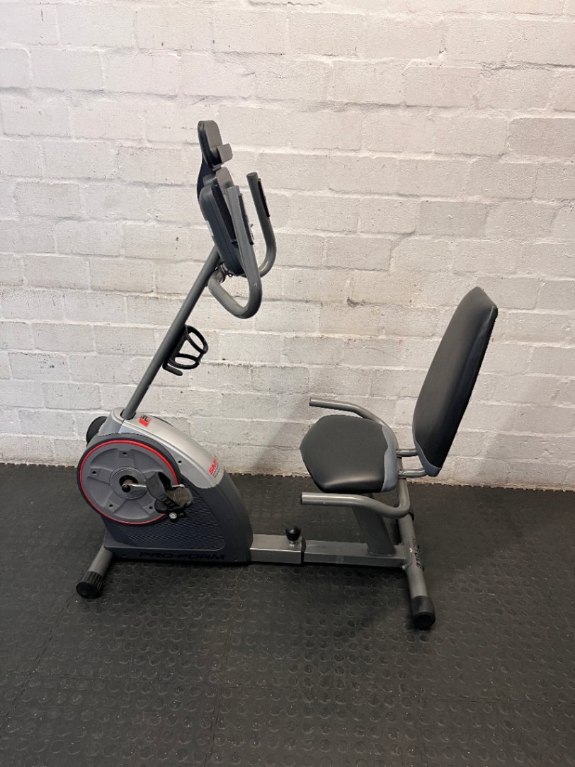 ProForm Recumbent Exercise Bike — Good Working Order