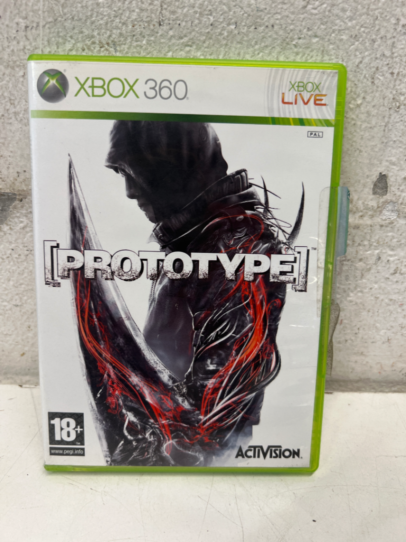 Prototype - Xbox 360 Game (Complete with Manual) - 2ndhandwarehouse.com