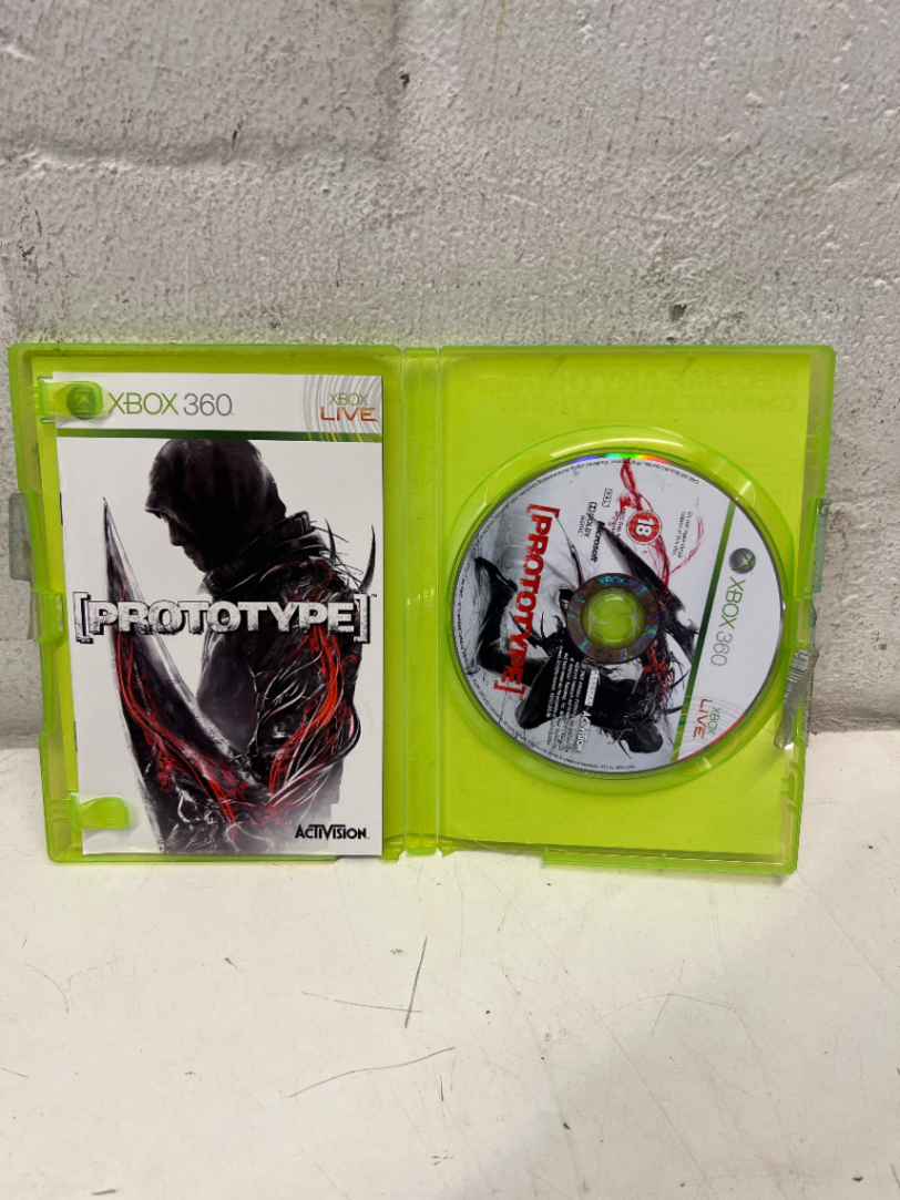 Prototype - Xbox 360 Game (Complete with Manual) - 2ndhandwarehouse.com