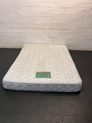 Queen Size Orthacare Patterned Mattress — Visible Staining on Surface - 2ndhandwarehouse.com