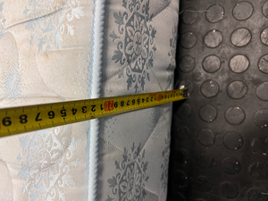 Queen Size Orthacare Patterned Mattress — Visible Staining on Surface - 2ndhandwarehouse.com