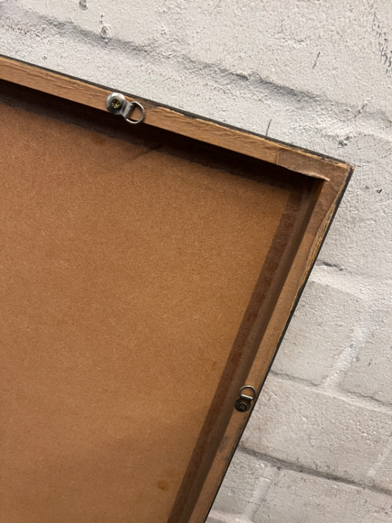 Rectangular Wall Mirror with Slim Metallic Frame - 2ndhandwarehouse.com