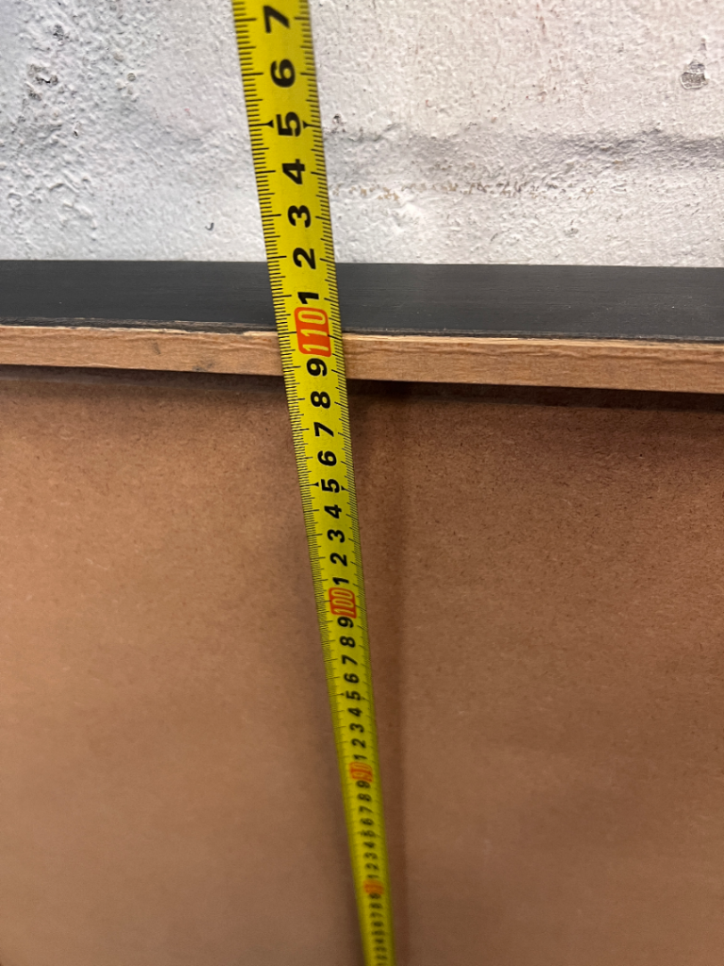Rectangular Wall Mirror with Slim Metallic Frame - 2ndhandwarehouse.com