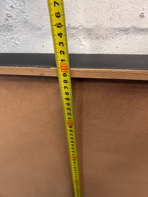 Rectangular Wall Mirror with Slim Metallic Frame - 2ndhandwarehouse.com