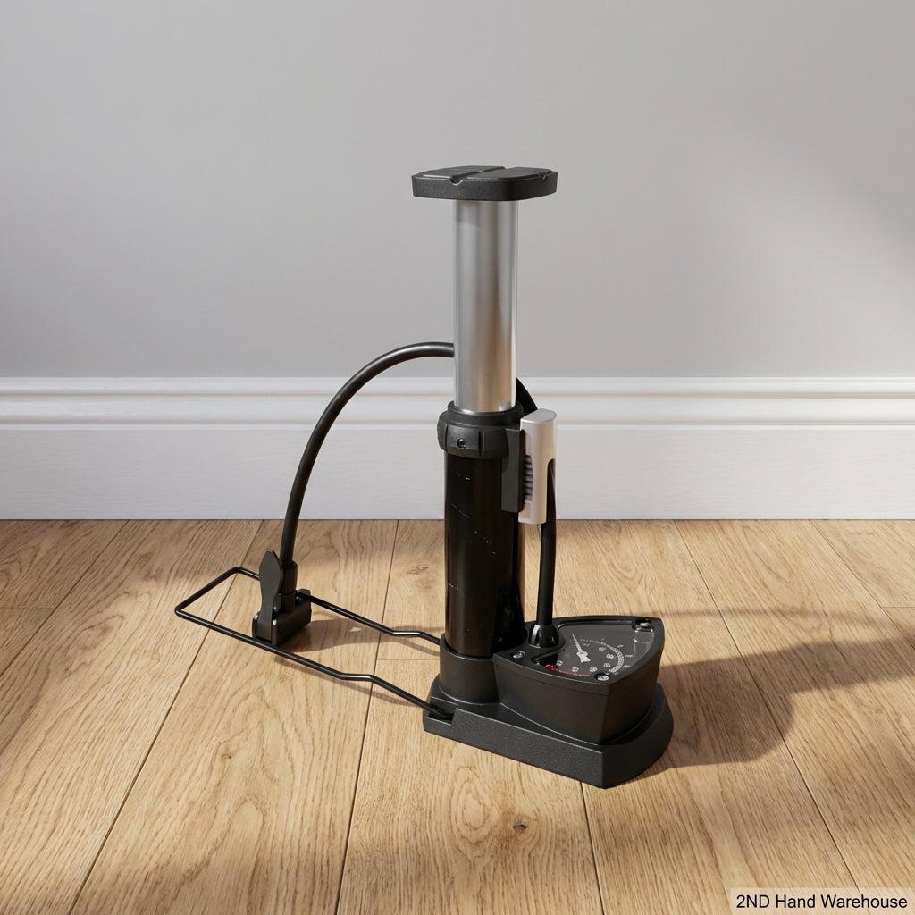 Reliable Floor Bike Pump with Gauge - 2ndhandwarehouse.com
