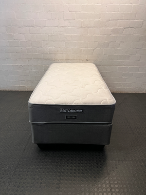 Restonic Single Bed Base Set — Clean and Well-Maintained Condition