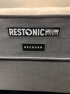 Restonic Single Bed Base Set — Clean and Well-Maintained Condition